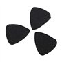 10pcs plectres de guitare, médiators en feutre de laine médiators 3mm pour guitare ukulélé(noir)