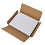 Lot de 100 feuilles d'étiquettes autocollantes universelles DIN A4 210 x 148 mm pour imprimante laser/jet d'encre/photocopieur