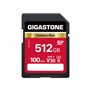 GIGASTONE 512Go Carte SD Camera Plus
