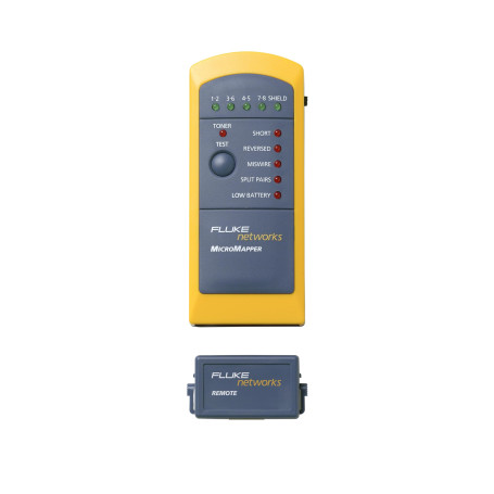 Fluke Networks mT-8200-49A Testeur de Vérification de Câblage de Réseau de Câbles en Cuivre Micro mapper