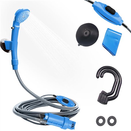Vegena Douche de camping portable - Douche de camping avec pommeau de douche