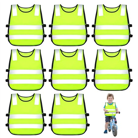 Gilet Jaune Enfant 8 Pièces