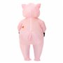 leiruo Déguisement Gonflable Cochon Costume de Cochon Gonflable pour Adulte Costume Gonflable Adulte Costume de Noël Halloween C