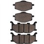 SOLLON Plaquettes de frein avant et arrière pour Yamaha TDR 125 1993 1994 1995 1996 1997 1998 1999 2000 2001 2002 2003