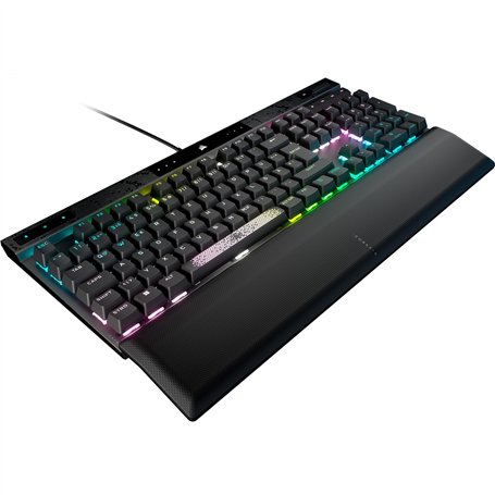 CORSAIR K70 MAX RGB Clavier de jeu mécanique filaire magnétique - Commutateurs MGX réglables - Touches PBT à double tir - Compat