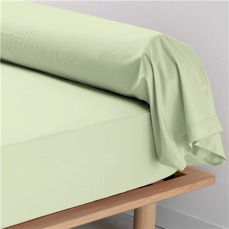 Pizuna Coton Peigné Traversin 45x145 cm 2 Pièces Léger Sauge