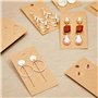 Cartes d'emballage de Boucles d'oreilles