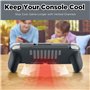 TNP Coque de protection pour Nintendo Switch Lite en plastique, avec grip ergonomique, les accessoires pour Switch jeux et Conso