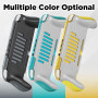 TNP Coque de protection pour Nintendo Switch Lite en plastique, avec grip ergonomique, les accessoires pour Switch jeux et Conso