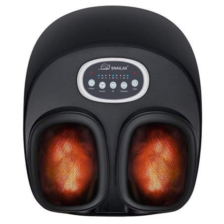 Snailax masseur de pieds électrique avec chaleur