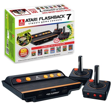 Console Atari Flashback 7 Console de jeu Classic + 101 Jeux intégrés