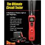Power Probe 3 Testeur de Circuit Électrique Automobile avec Accessoires Outil d'Atelier pour Mécanicien Multimètre Numérique 12-