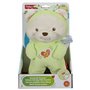 Fisher-Price Ourson Papillon Doux Rêves peluche pour appaiser bébé, sons et vibrations, bruits blancs et textures, dès la naissa