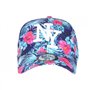 Hip Hop Honour Casquette Enfant Violette Fleurs Roses Tropicales Baseball NY Phuket de 7 a 12 Ans - Taille: Taille Unique - Coul