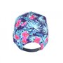 Hip Hop Honour Casquette Enfant Violette Fleurs Roses Tropicales Baseball NY Phuket de 7 a 12 Ans - Taille: Taille Unique - Coul