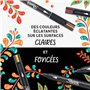 Sharpie Marqueurs Créatifs feutres acrylique | Pointe pinceau | Feutres de coloriage adulte à base d’eau idéal pour coloriage my