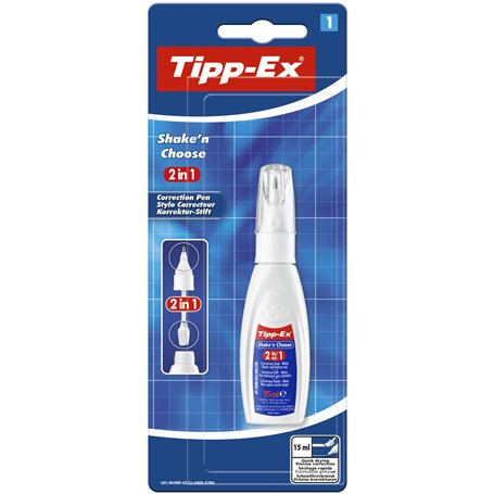 Tipp-Ex Shake'n Choose Stylo Correcteur - 15 ml