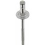 Restagraf - Rivet Tête Large Multi-Serrage Aluminium & Tige Acier - Compatible avec Mercedes