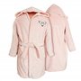 HARRY POTTER HEDWIGE Robe de chambre Enfant | 100% Polyester | OEKO-TEX | Taille 6/8 ans | Brodé Fille | Rose clair