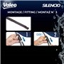 VALEO Silencio Essuie-glace - VF484 - Kit de Balais d'Essuie-glace Plat d'Origine de Haute performance, Visibilité Supérieure su
