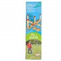 Blue Sky - Lancé D'Anneaux - Jeu de Plein Air - 049064Z - Beige - 2 à 6 Joueurs - Bois - 36 cm x 36 cm - Jeu pour Enfant - Jeu d
