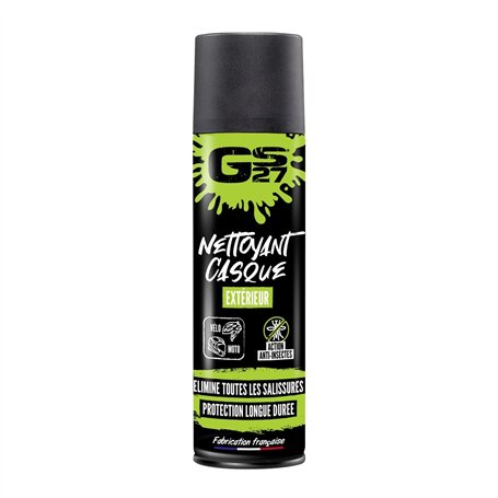 GS27 - Nettoyant Casque Moto - Mousse Active pour Un Nettoyage en Profondeur - Finition sans Traces - 250ml