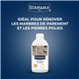 STARWAX - Rénovateur brillance pour marbre et pierres naturelles. Nettoie, ravive et fait briller. Polit et rénove la brillance.