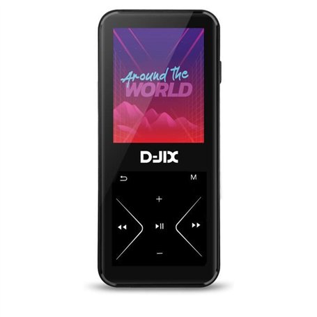 Baladeur MP4 - LOGICOM - M500 - 8 Go - Bluetooth 4.0 - Noir