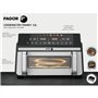 Friteuse sans huile FAGOR - Airfryer FG10AF - Capacité 11L - Double cuves 5,5L - Séparateur amovible - 2200W