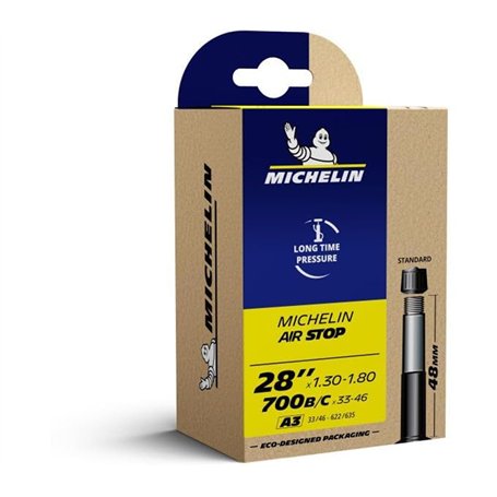 MICHELIN A3 Airstop Camera d'aria Unisex Adulto