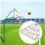 ProLeo Filet de basket-ball, chaîne de panier de basket, filet en métal, filet de basket-ball, filet de rechange en acier