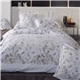 Linnea Drap Plat 280x325 cm Percale Pur Coton Plumes