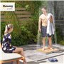 Douche de Camping Hauteur de Fontaine réglable jusqu'à 4 m