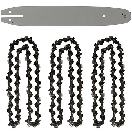 GT Garden Guide 12 Pouces (30 cm) avec Lot de 3 chaînes 44 maillons pour Multifonction 4 en 1 et Outil sur Perche