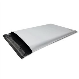 Lot de 1000 Enveloppes plastique blanches opaques A4 250 x 350 mm