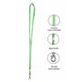 Lot de Tour de Cou avec Attache à Clip métallique - Cordon de Cou pour porte Badge Carte d'Identification (Vert, 100)