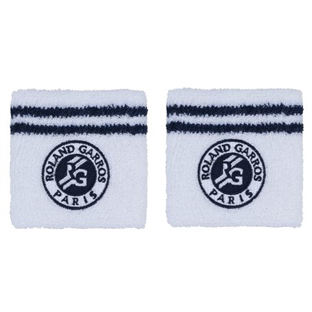Roland Garros 2 x Poignet éponge Collection Officielle
