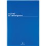 Oberthur - 1 Agenda Semainier de l'Enseignant - Couverture Boréal Bleue - Septembre 2025 à Septembre 2026 - Format 21