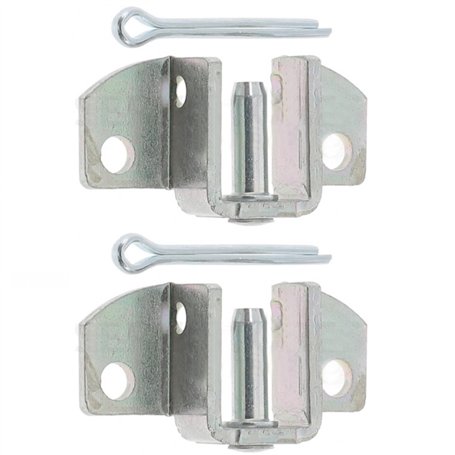 cyclingcolors 2x Support d'arbre de volet roulant à broche pour axe de diamètre 16mm mâle avec goupille fendue anti relevage Acc