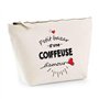 Trousse Coiffeuse Bazar d'amour | Pochette Toilette Maquillage Idée Sac Cadeau