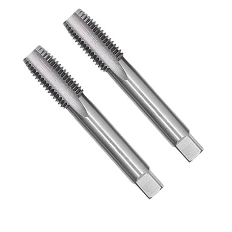 LOT DE 2 TARAUDS À MAIN M 10 M10 x 0.75 | M10x0.75 | ACIER 9Si-cr | FILETAGE MÉTRIQUE (1623)