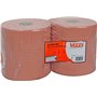 Bobine essuyage industriel 1000 formats - 2 plis - Chamois - 23,5x30cm - Ouate recyclée - Lot de 2