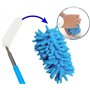 PARENCE.- Plumeau Microfibre Télescopique – Manche Extensible 25 à 75 cm | Tête Détachable Lavable | Attrape-Poussière pour Meub
