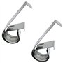 2X CLIP A RESSORT EASY POUR PLINTHE EPAISSEUR 15MM A 22MM MEUBLE SOL CUISINE SALLE DE BAIN VASQUE
