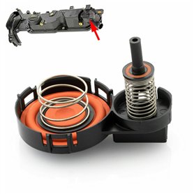 Cache Culbuteur pour Couvercle de Culasse compatible pour C3 C4 DS3 DS4 DS5 Berlingo 2008 206 207 301 308 4008 5008 508 Expert P