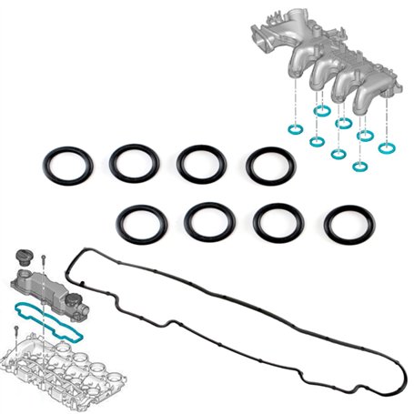 Kit joints collecteur admission motorisation 1.6 HDi TDCi DV6 compatible pour 207