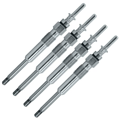 (Lot de 4) Bougie de préchauffage pour E46 318d 320d 330d E39 520d 525d 530d E38 730d X5 E53 3