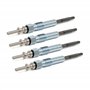 (Lot de 4) Bougie de préchauffage pour E46 318d 320d 330d E39 520d 525d 530d E38 730d X5 E53 3,0d Freelander 2,0 td4 Range ZT 2,