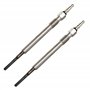 (Lot de 2) Bougie de préchauffage compatible pour A3 A4 A6 Golf 5 Altea Caliber Compass Grandis Outlander 2,0 tdi 136 140 2,0l C