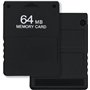 Link-e : 2 X Carte Memoire 64mb Compatible avec la Console Playstation 2 PS2